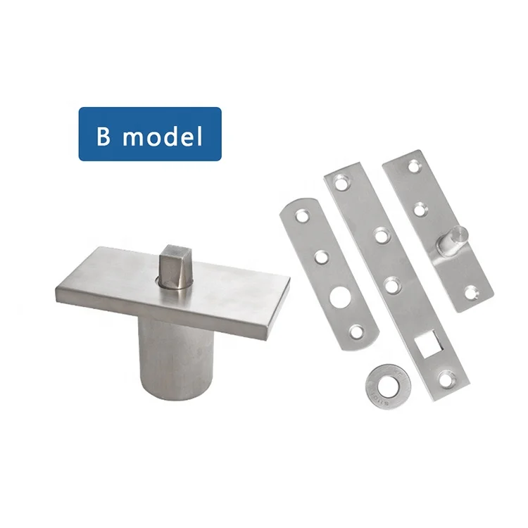 Top Pivot Floor Hinge For Heavy Duty Timber Door Shower Screen Partition Glass Wall Hallway Pivot Hinge Rotating Hydraulic Pin