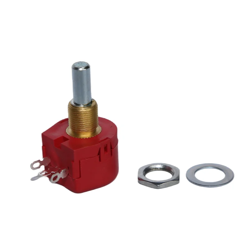 WX118 0.5W 10% single turn wirewound long shaft potentiometer 2.5k ohm