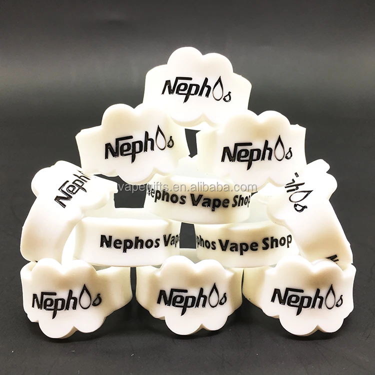 
Customized your own size and shape silicone vape bands to protect your tanks 