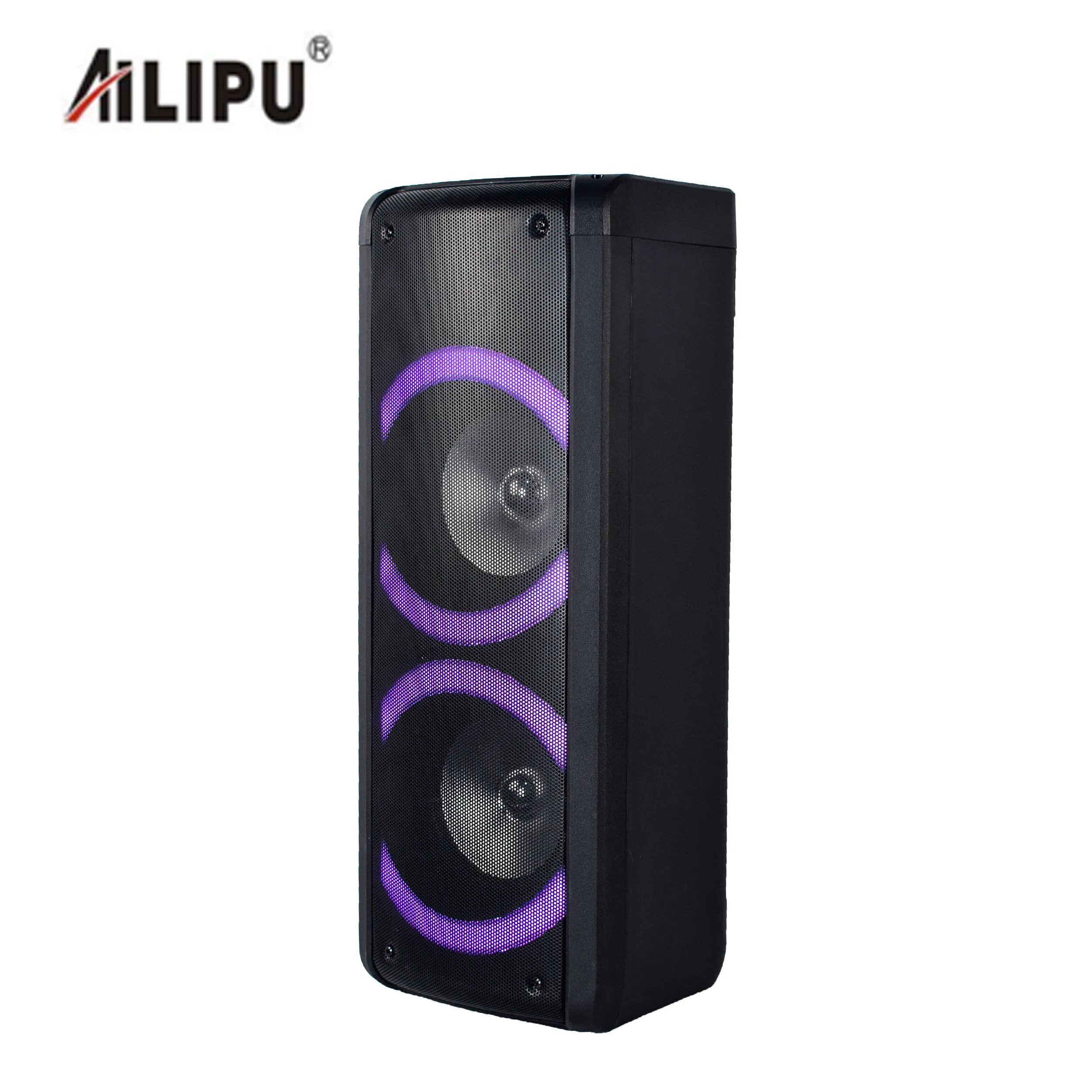
ailipu ALP-6210D JB L Party Box Wireless LED light Karaoke Portable Radio Double 6.5 Inch Speaker led light party karaoke trolley Speaker 