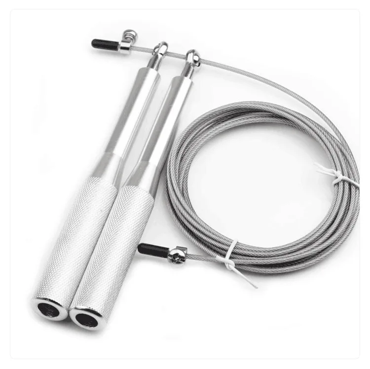 Training Fitness Accessories Skipping Rope Aluminum Handle Steel Wire Speed Jump Rope Weighted Jump Rope