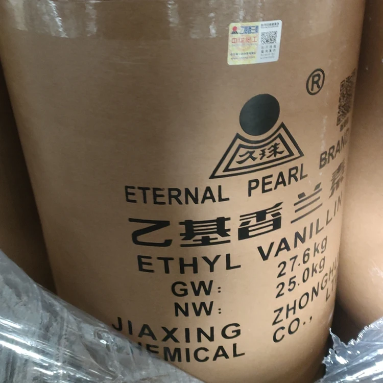 Food Flavor Raw Material ETERNAL PEARL BRAND Ethyl Vanillin
