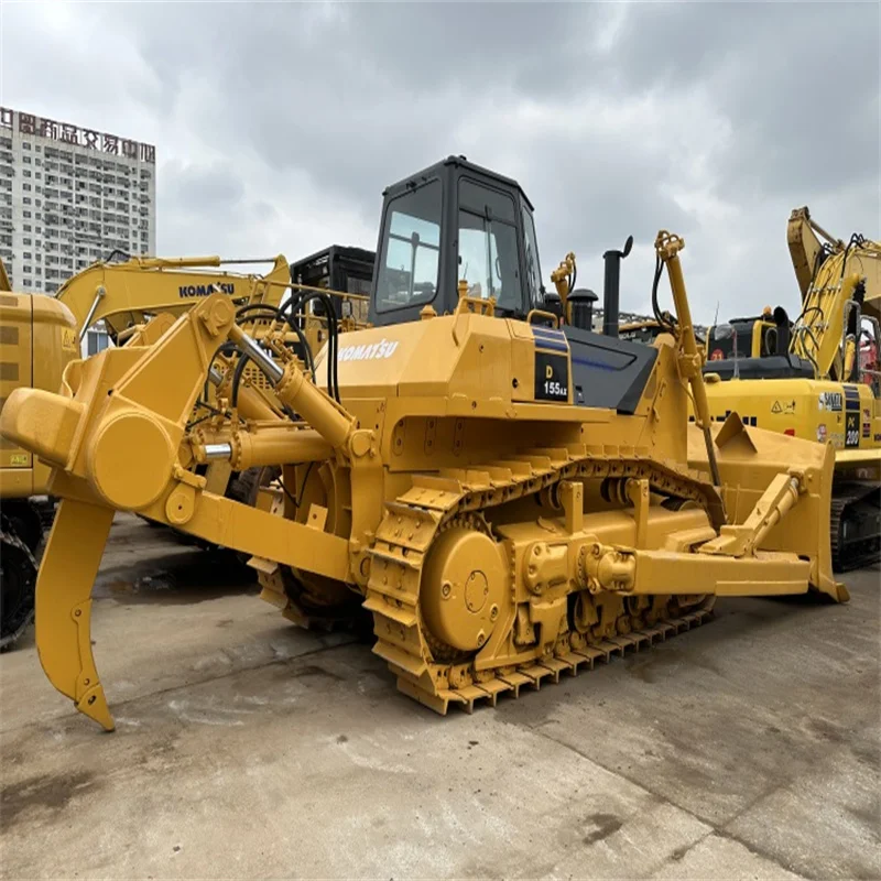 Бульдозер Komatsu D155 подержанный гусеничный бульдозер D155a-3 D155a-1 D155a на продажу