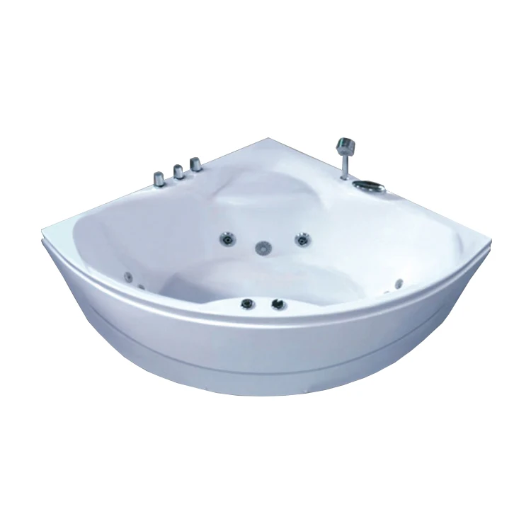 
NEW acrylic bathtub manufacture Hydromassage corner bath tub 