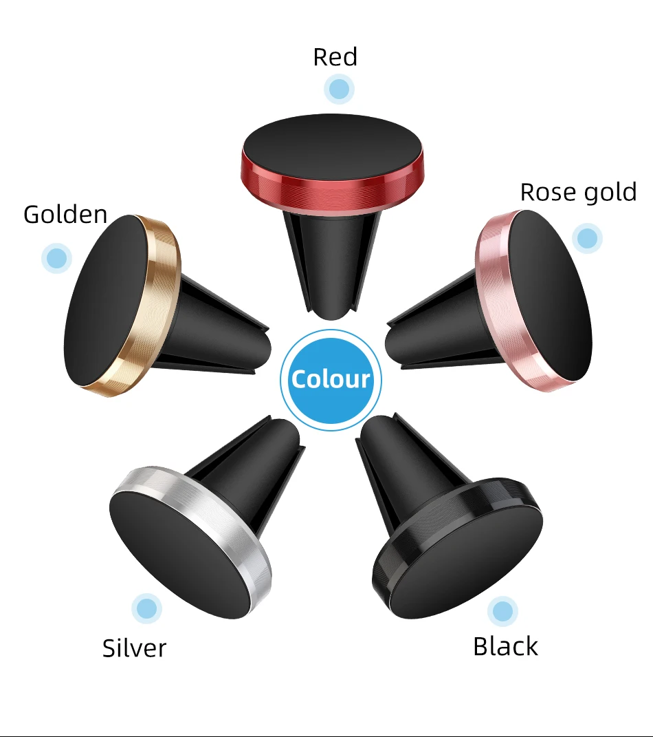 DMG CN Magnetic Phone Holder in Car GPS Air Vent Mount Magnet Stand Car Phone Holder