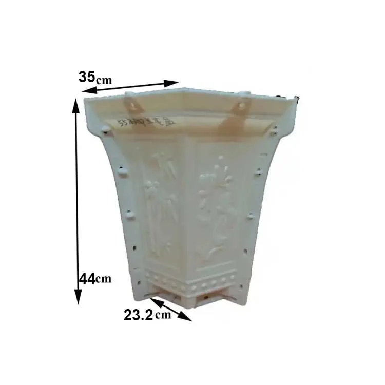 flower stand plastic concrte planter  pot  molds for outdoors on sale