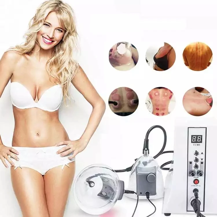 Breast Massager Enlargement Pump Cupping Injection Butt Vacuum Therapy Nipple Breast Enlargers Products Body Beauty Device