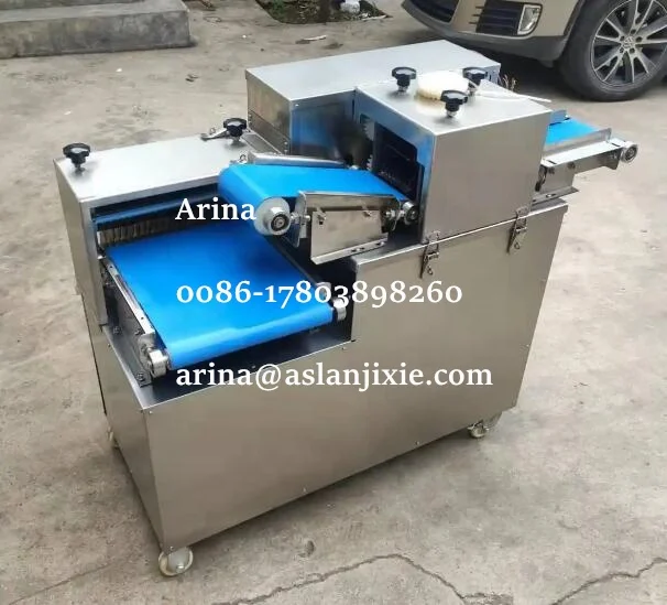 Automatic fresh mutton and beef dicing machine stainless steel fresh meat dicing machine