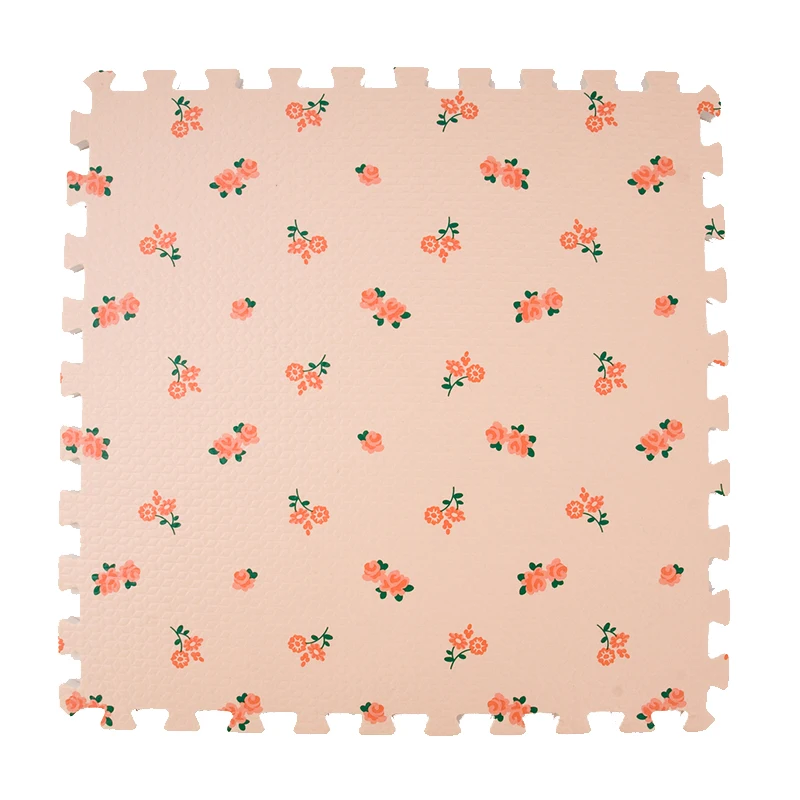 Hot sale new small fresh interlocking puzzle mat safe non-toxic children EVA foam mat