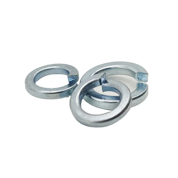 Round Blackened Manganese Steel Steel Round Galvanized Flat Spring Washer