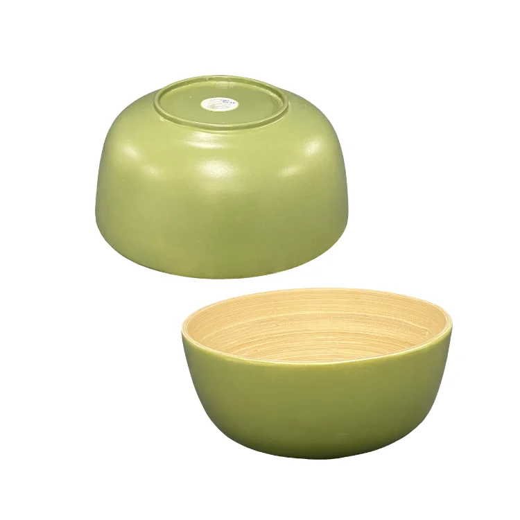 Оптовая продажа одноразовая Круглая Бумажная коробка ручной работы из бамбука хорошего качества изготовленная во Вьетнаме