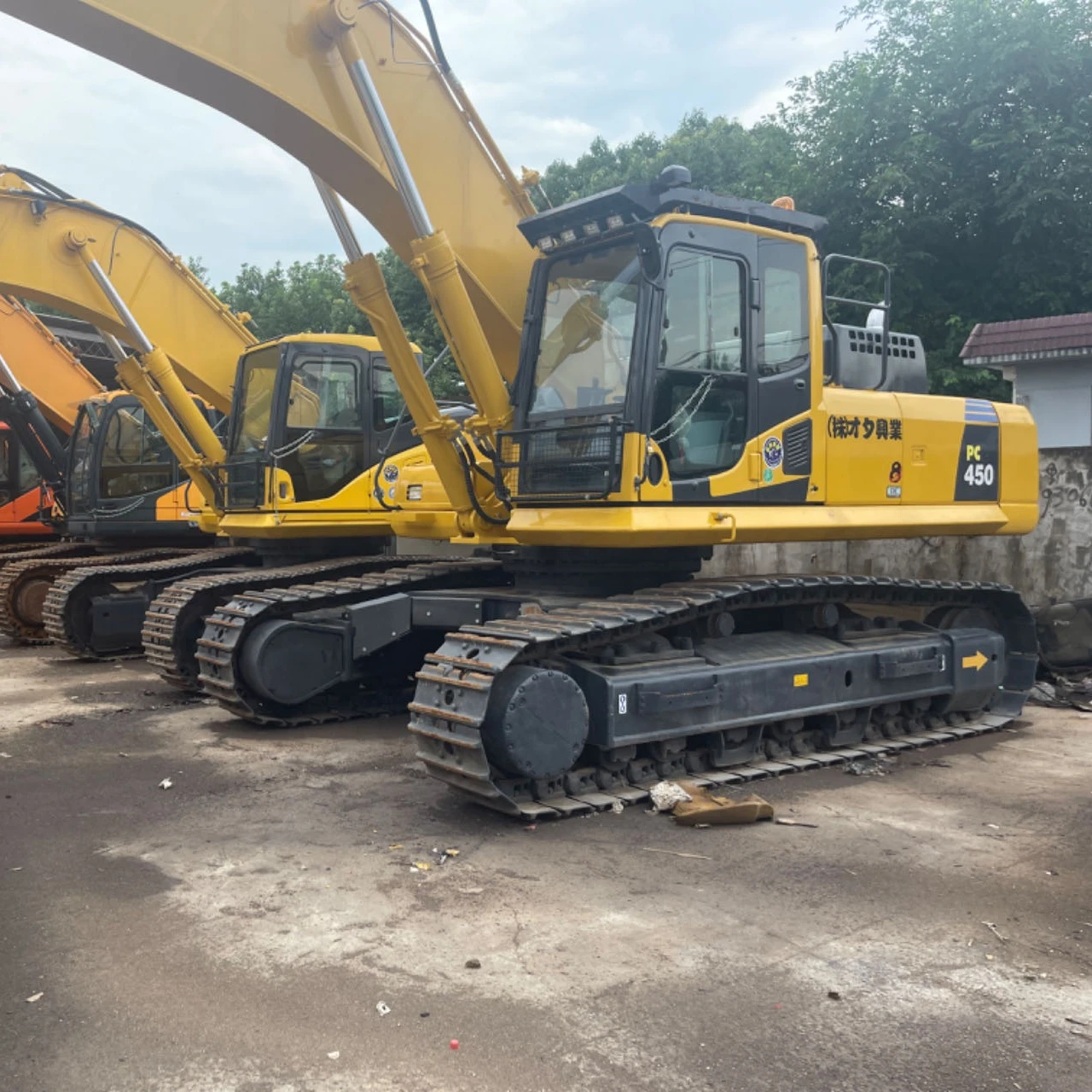 Construction Machinery 45 Tons Used Komatsu excavator pc450-8 Crawler excavator Original Japan Komatsu 450-8 For Sale