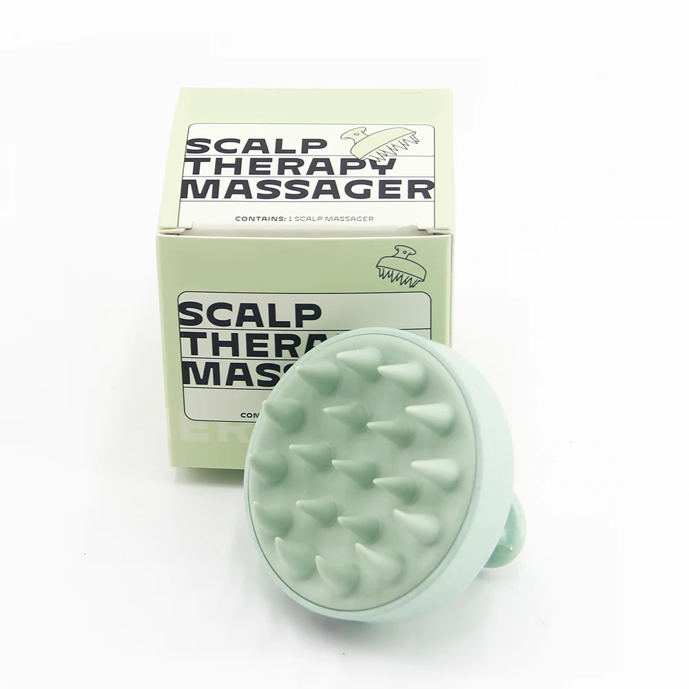Private Label Massage Scalp Wheat Straw Shampoo Shower Hair Brush Custom Silicone Brush for Women Massage Brush Hair