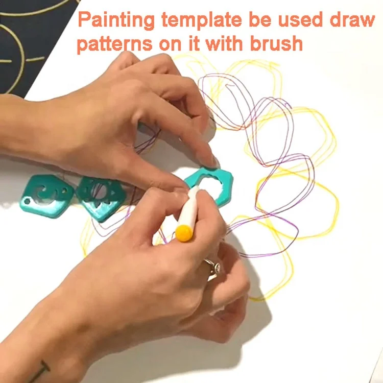 ITTL new design juguetes para nino educational drawing set cute turtle plastic diy drawing toys