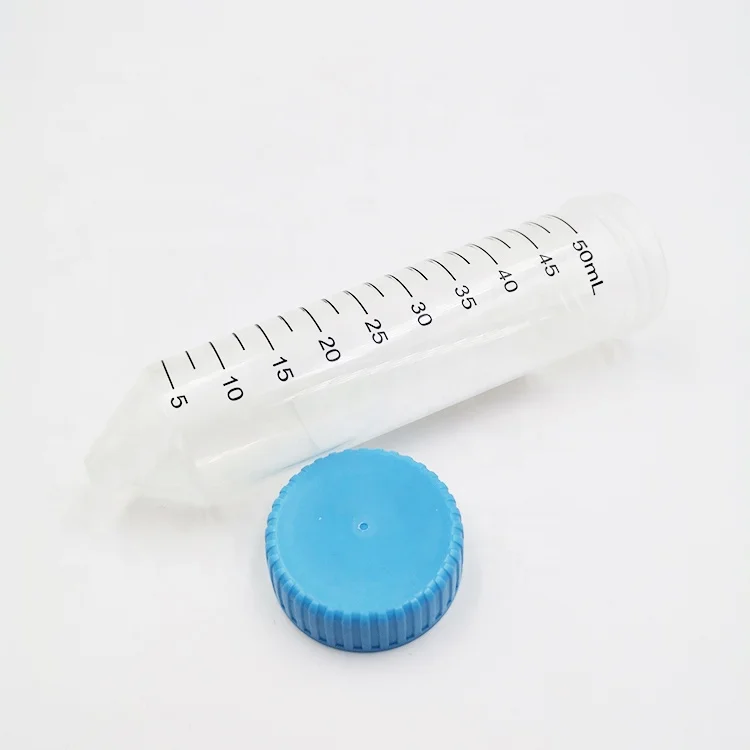 Wholesale Lab Disposable Sterile 10ml 50ml Conical Bottom PP Centrifuge Tube