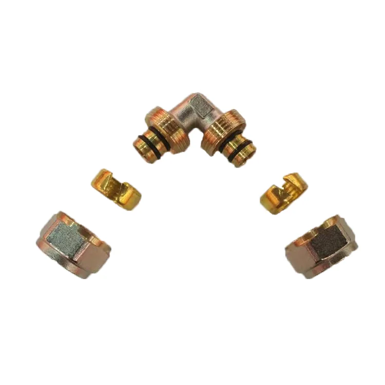 Good price wholesale 16*16 brass elbow fitting elbow from Yuhuan Taizhou