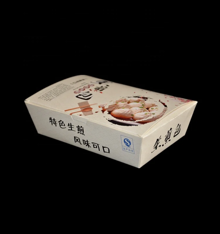 Customized Size logo Disposable Food Packaging Fried Chicken Box Take Away lunch box