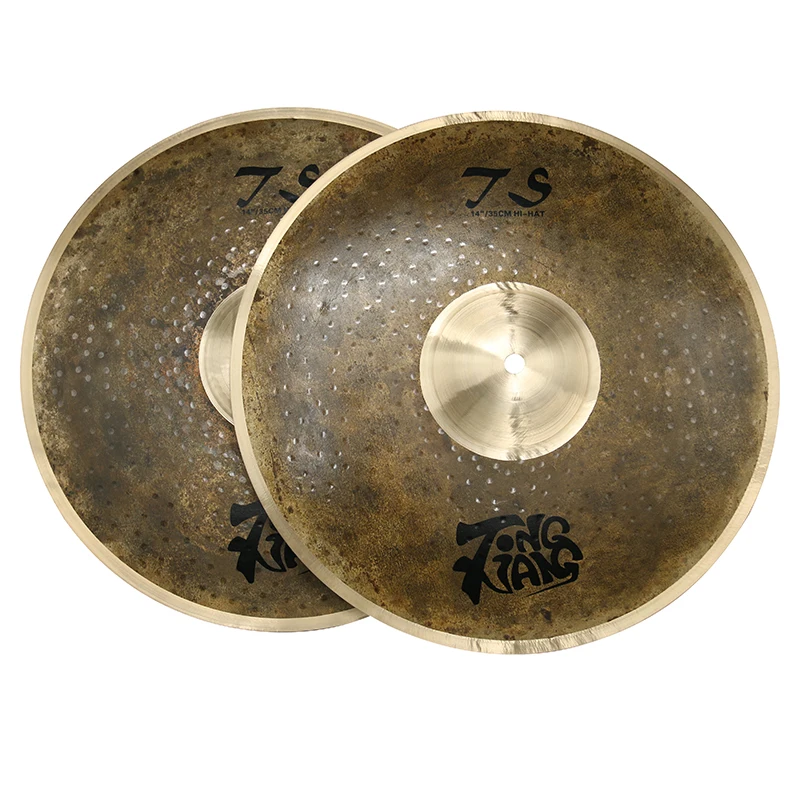 B20 Bronze  Hihat Handmade Cymbals 14' Tongxiang TS Series