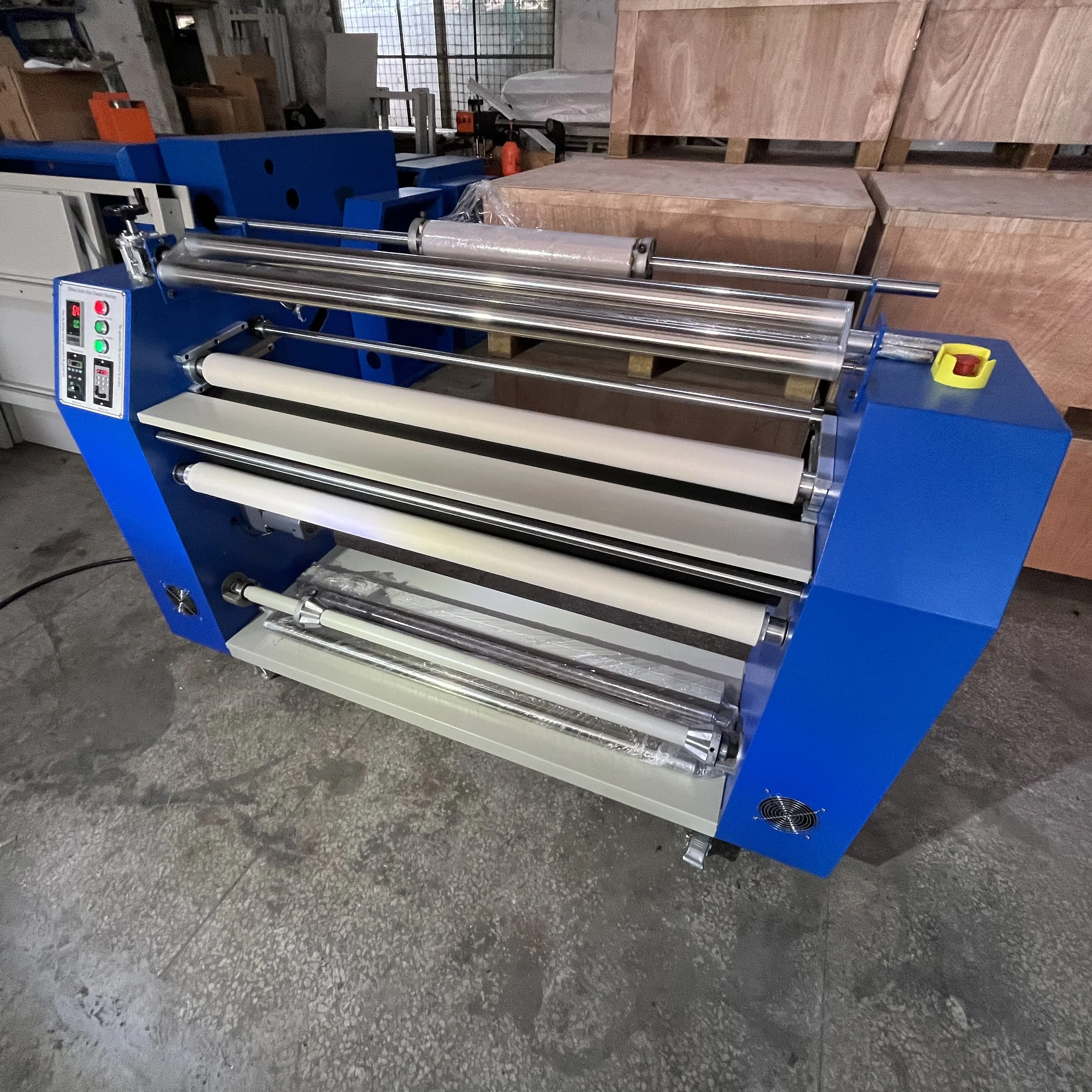 Wholesale Price Sublimation Roll Heat Press Cut Transfer Oil Roller Sublimation Printing Machine For Ribbon