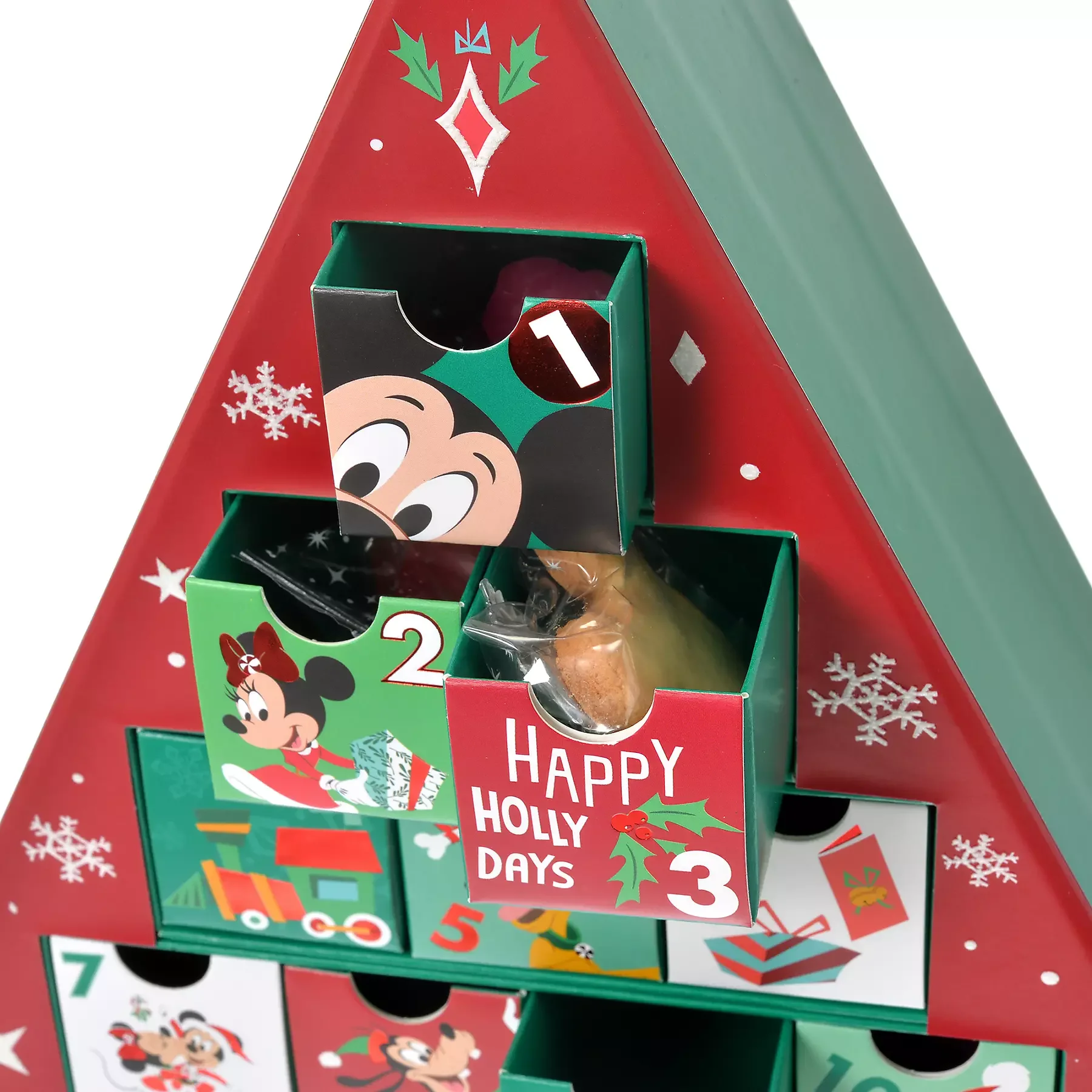 Custom Printed Cardboard Paper Gift Box Birthday Countdown Calendar