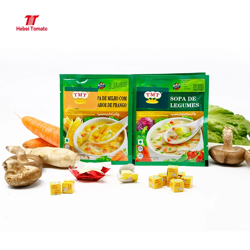 10g HALAL SEASONING CUBE BOUILLON CUBE CHICKEN FLAVOUR