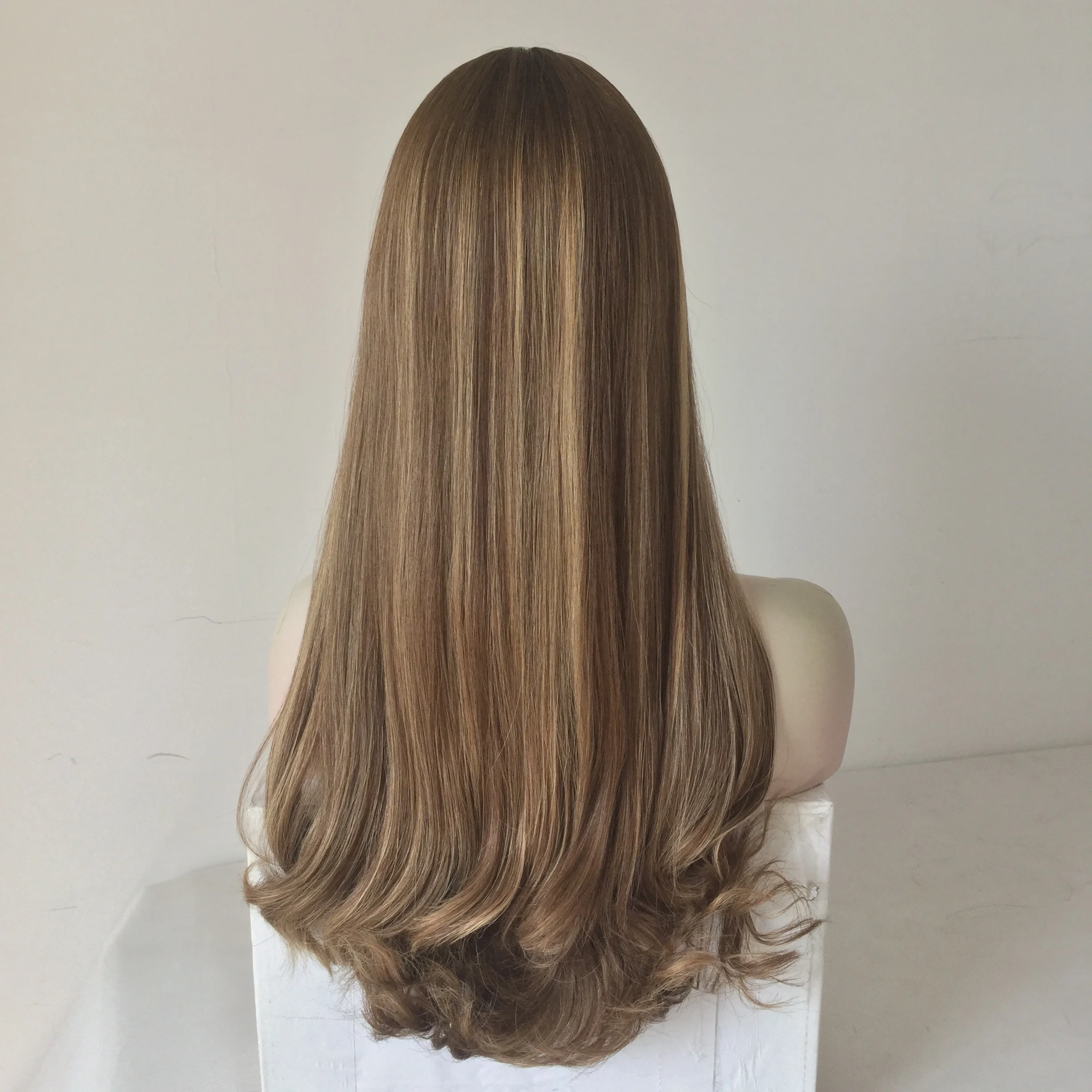 LXAD1 Five Star China Factory Supplier Virgin Silk Top lace European Hair Jewish Wig Kosher Wig Manufacturer