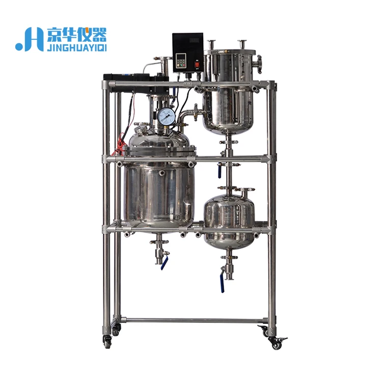 Jacketed Stainless Steel Crystallization Reactor for C B D Distillate