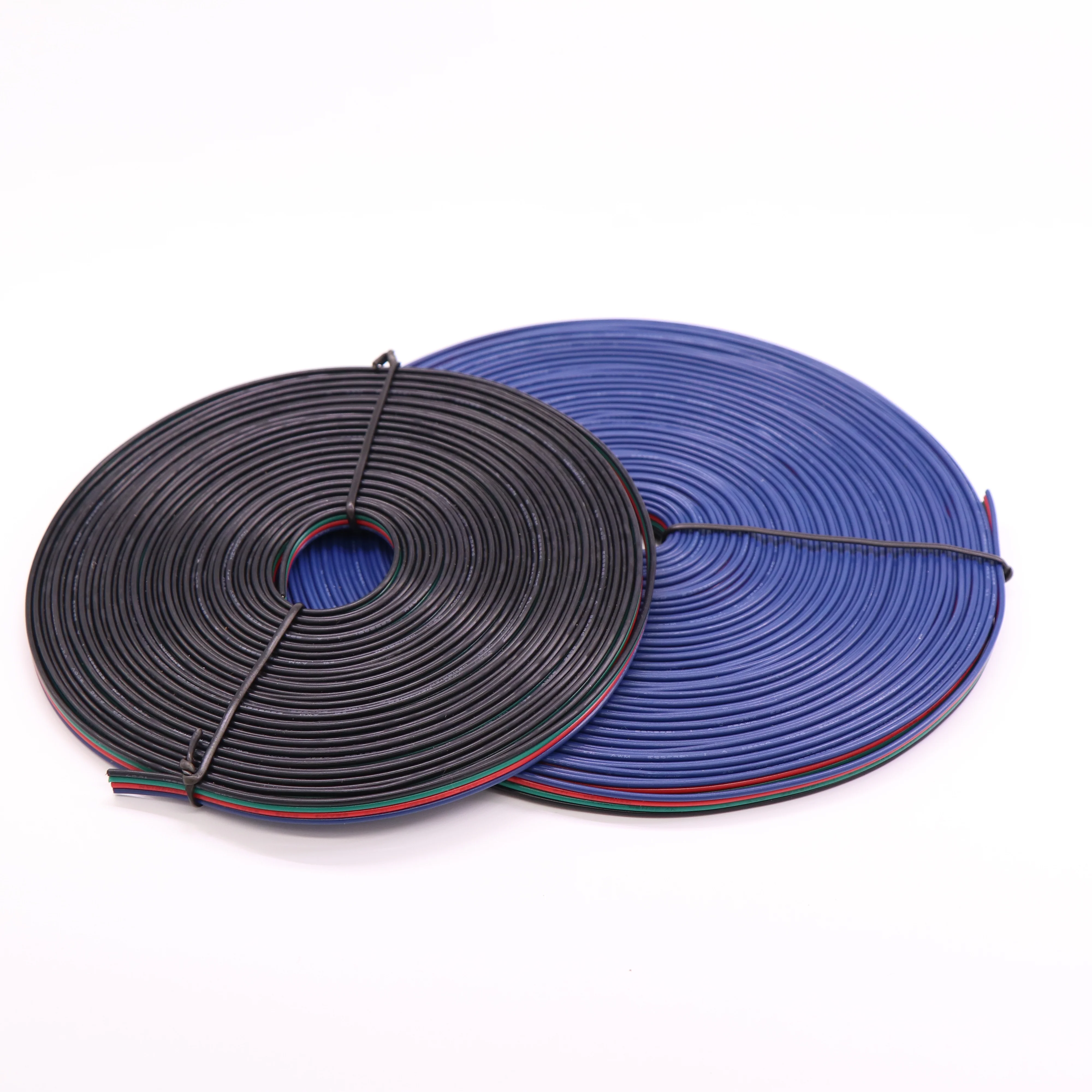 Высокое качество 22AWG 20AWG 18AWG 2PIN 4PIN 5PIN RGB провода для 5050 LED красочный свет