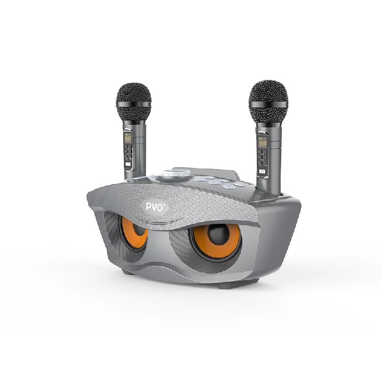 Двойной беспроводной динамик с 2 беспроводными микрофонами наружный семейный Ktv стерео микрофон большой звук 30 Вт комплект динамиков