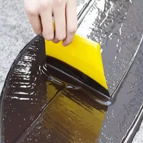 Cost-effective rubber asphalt roof waterproof coating