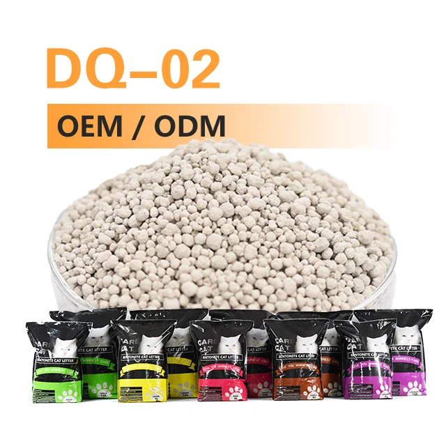 Factory Direct Sales OEM High Quality Tidy Pellet Spherical Bentonite Cat Litter