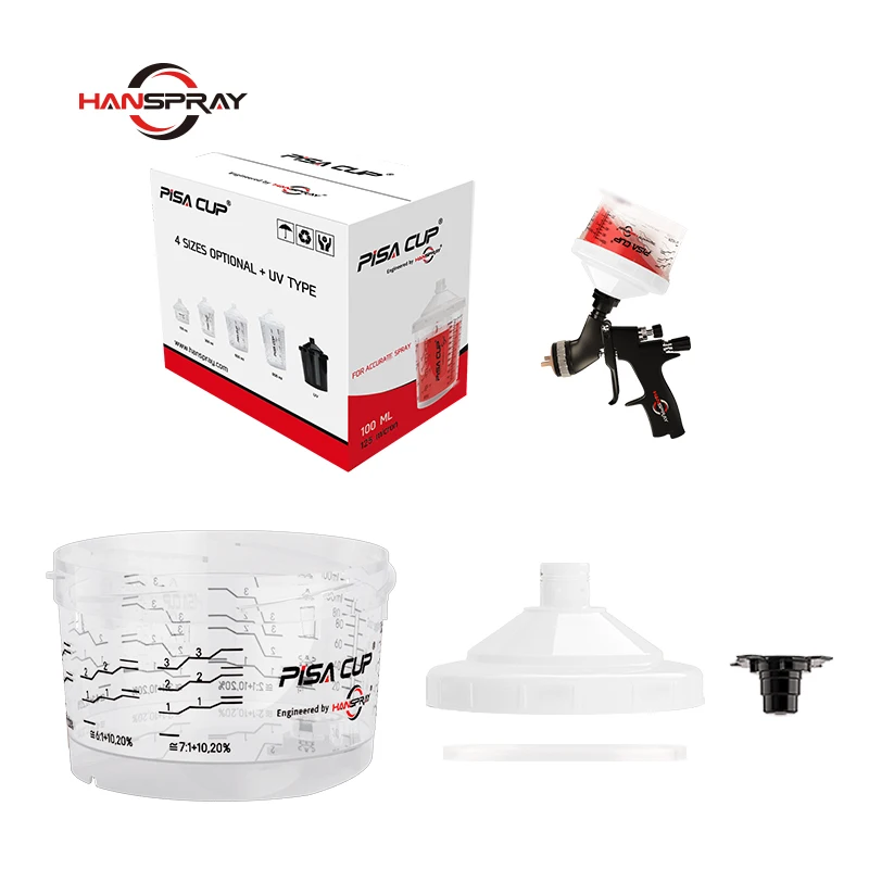 Hot selling Professional Factory 600ml spray gun paint cup Hvlp Airbrush Spray Gun