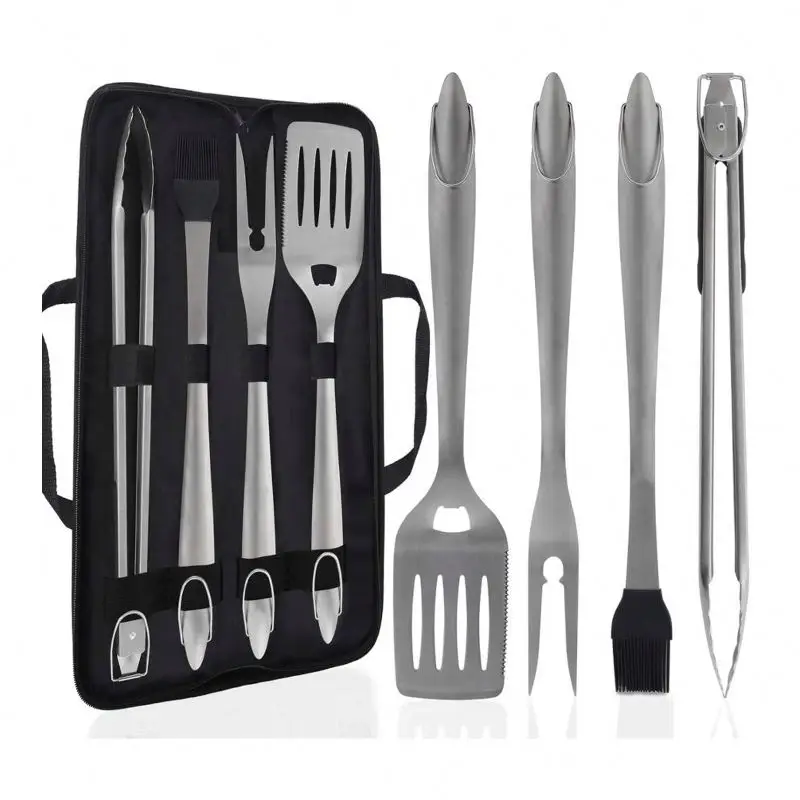 Hot sales Product Telescopic Bbq Fork Bbq Grill Foldable Bbq Thermometer