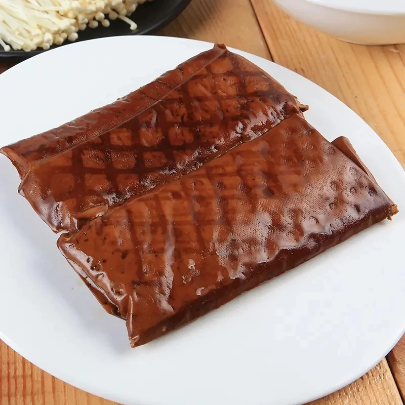 Weiyang Brand Spiced Crispy Dried Bean Curd Seasoned Dried Tofu Skin Spiced Tofu Skin