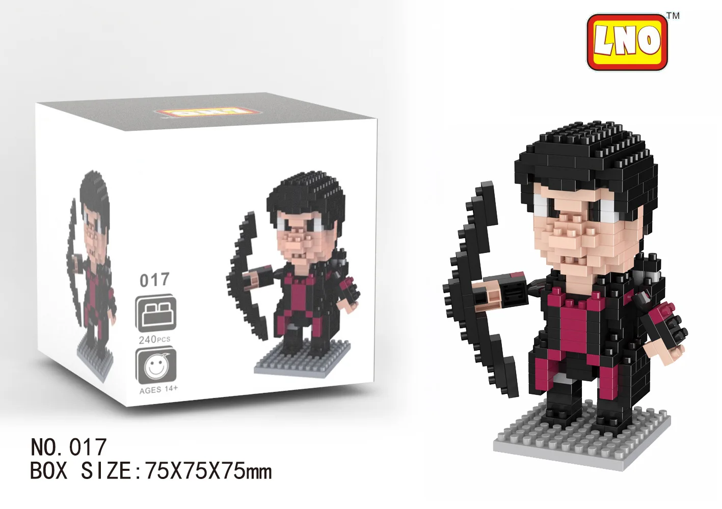 2024 New Arrivals Toys Plastic Mini Building Block Collection Marval Super Heroes Action Figures MOC Bricks 7.5cm Nano Figure