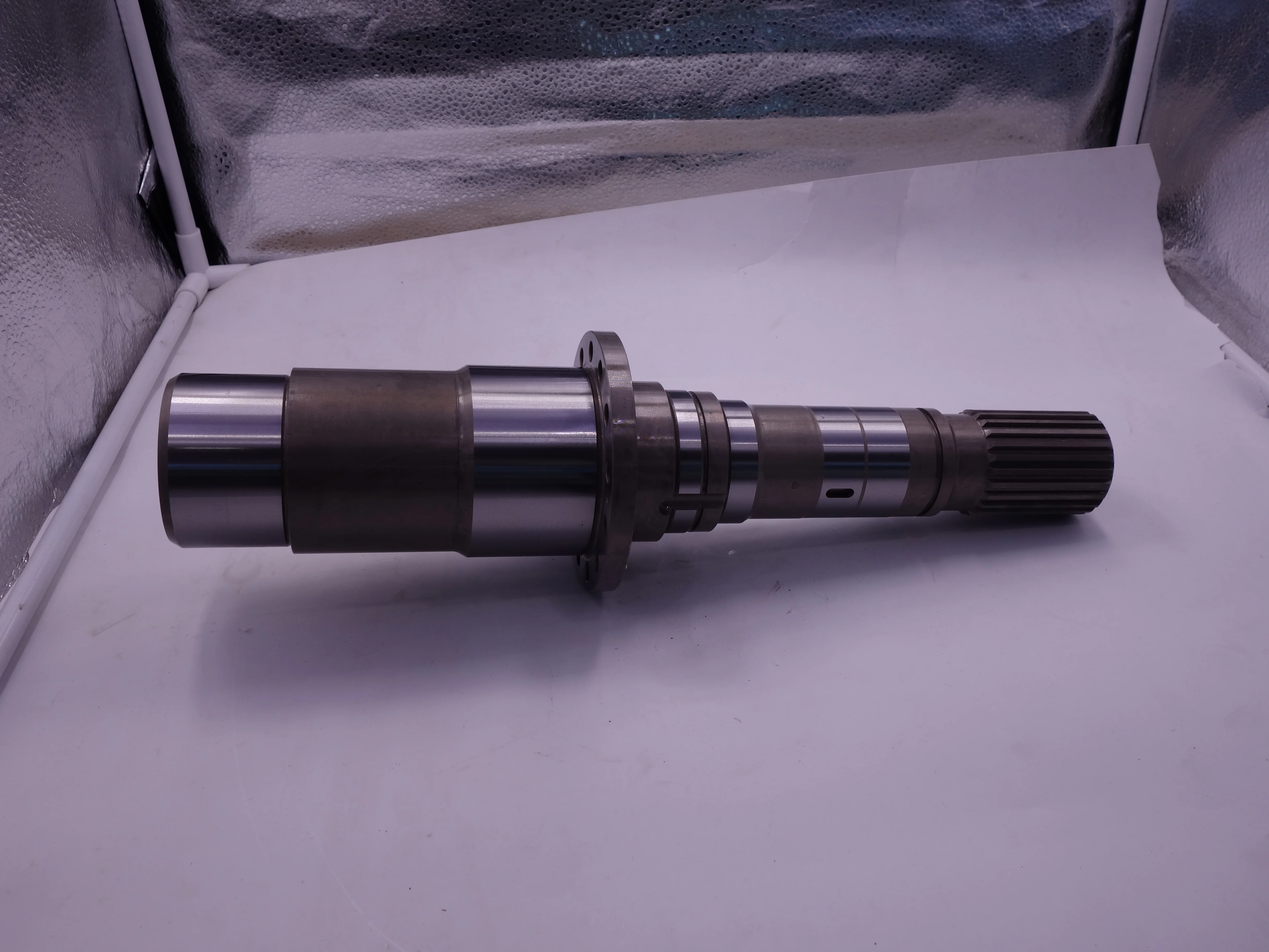 Accept customized Heavy Duty forged steel main shaft straight tooth spline shaft gear for Agricultural Machine