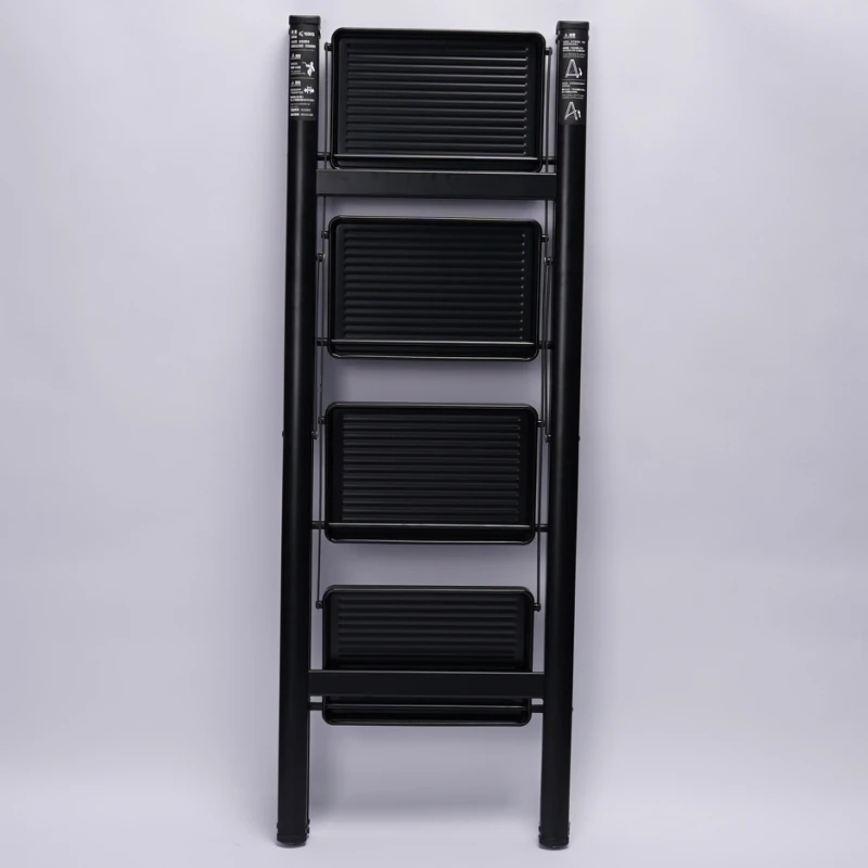 Household ladder iron aluminum ladder folding step ladder