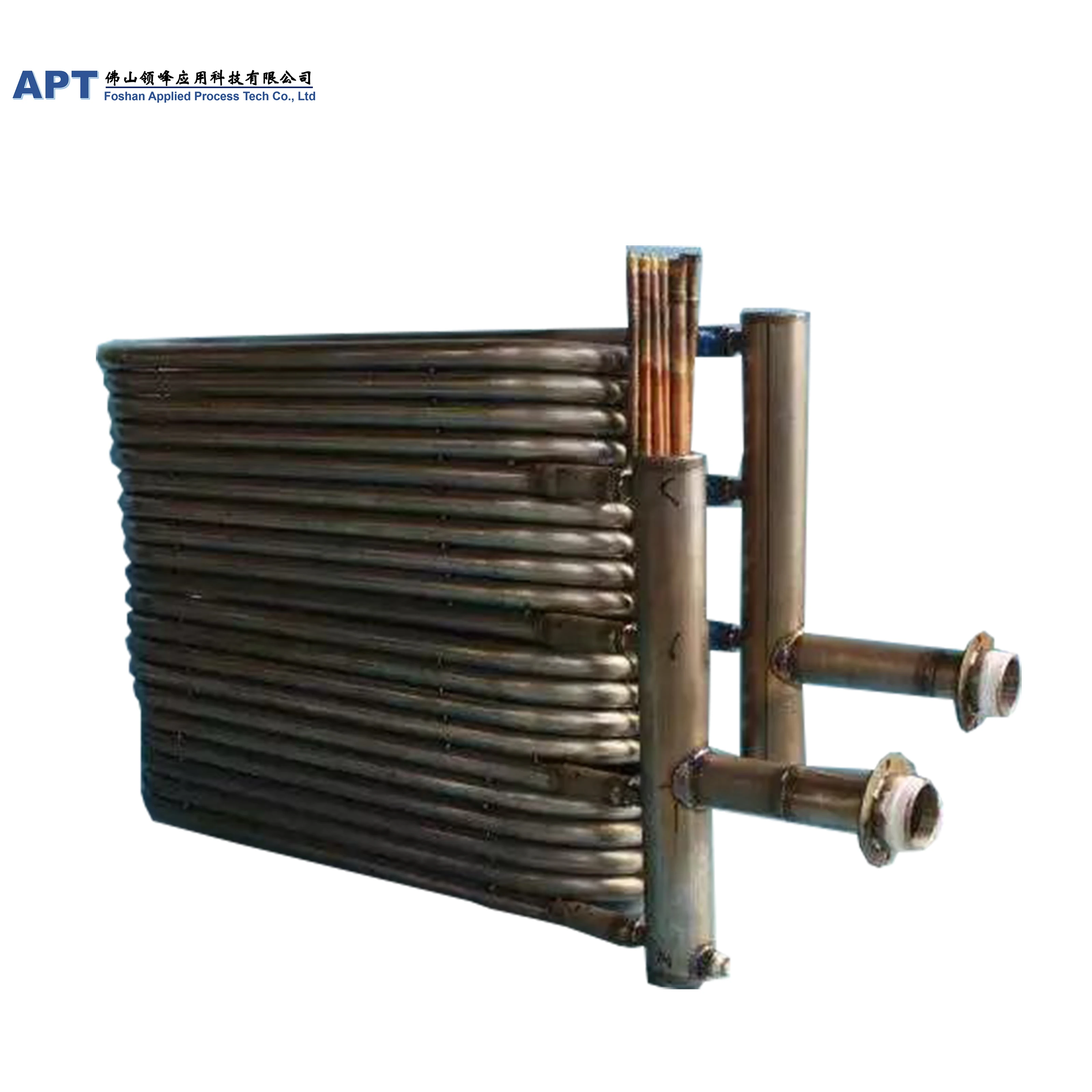 Коаксиальный теплообменник из титана APT для восстановления отработанного тепла