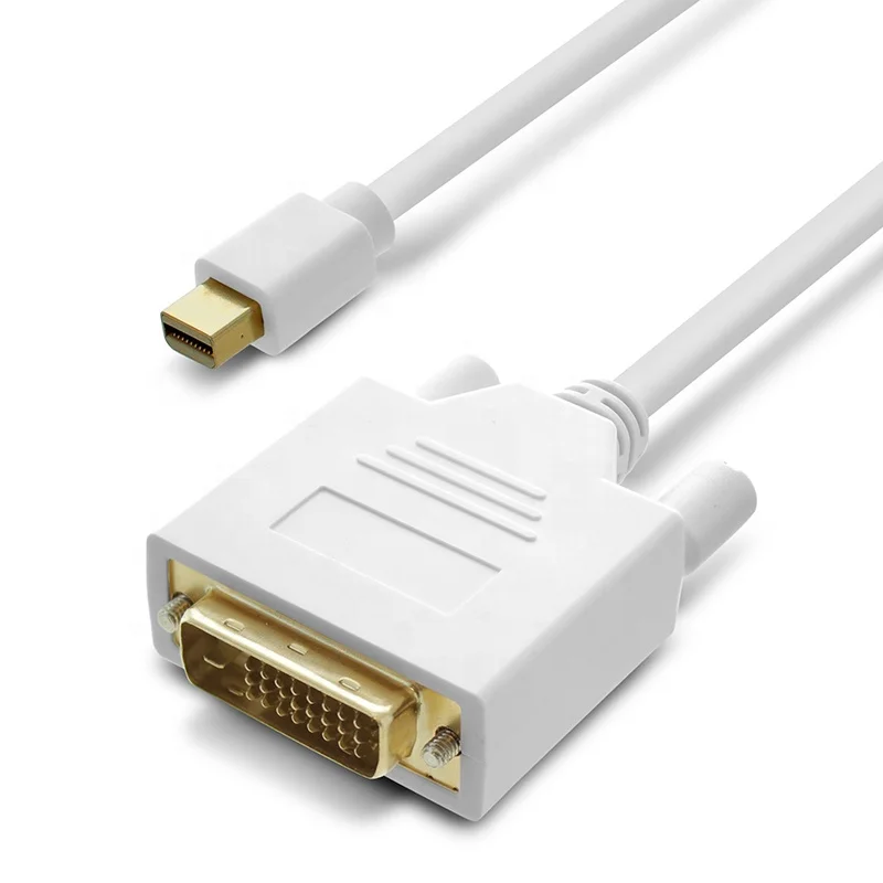 Xput Mini Displayport-DVI кабель для адаптера переменного тока с золотым покрытием дисплейного порта MiniDP на DVI-D DVI Мужской адаптер