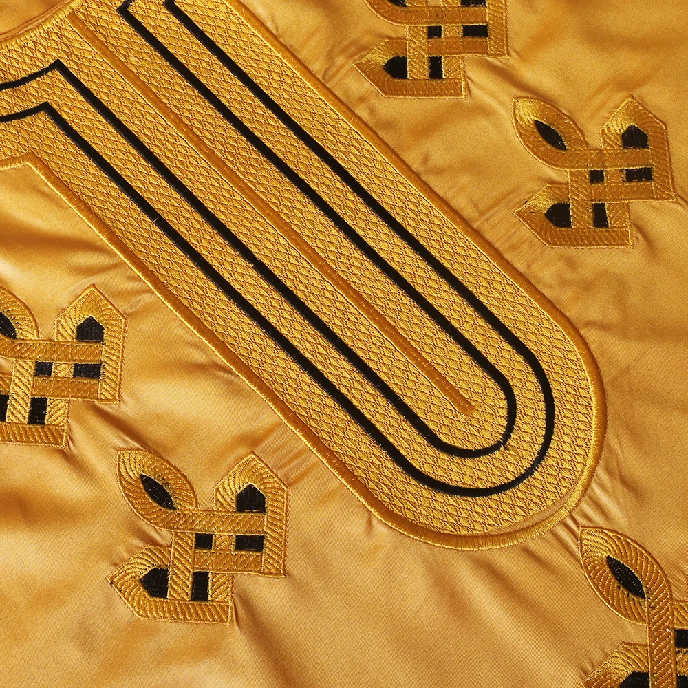  Модная одежда H & D костюм из трех предметов agbada рубашка с широким рукавом и брюки африканская для