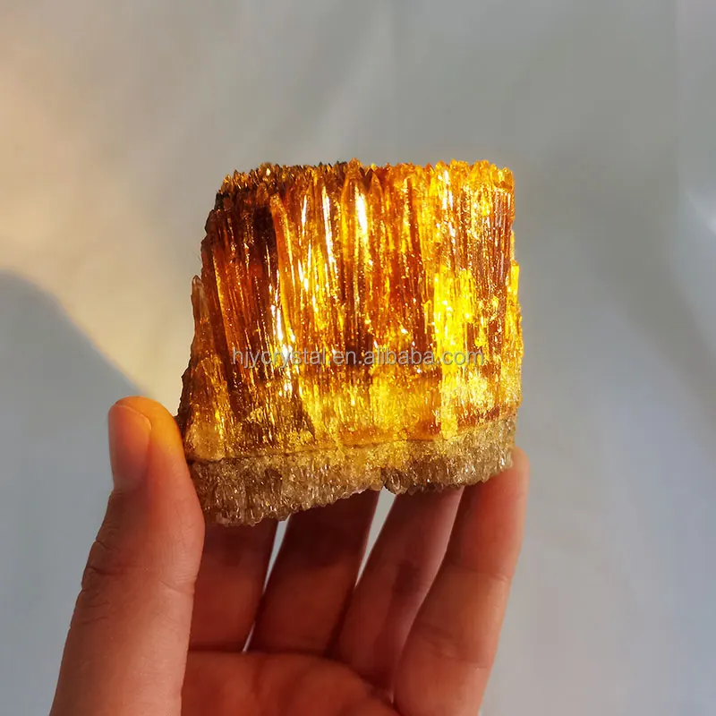Wholesale Natural Crystal Cluster Healing Rough Raw Amber Calcite Quartz For Decoration