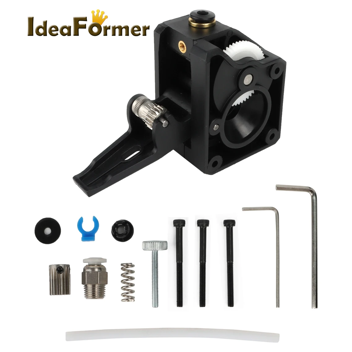 3D Printer accessories black  Dual Drive Extruder Bowden extruder 3D Printer accessories black  1.75mm filament for IR 3&IR 3 v1