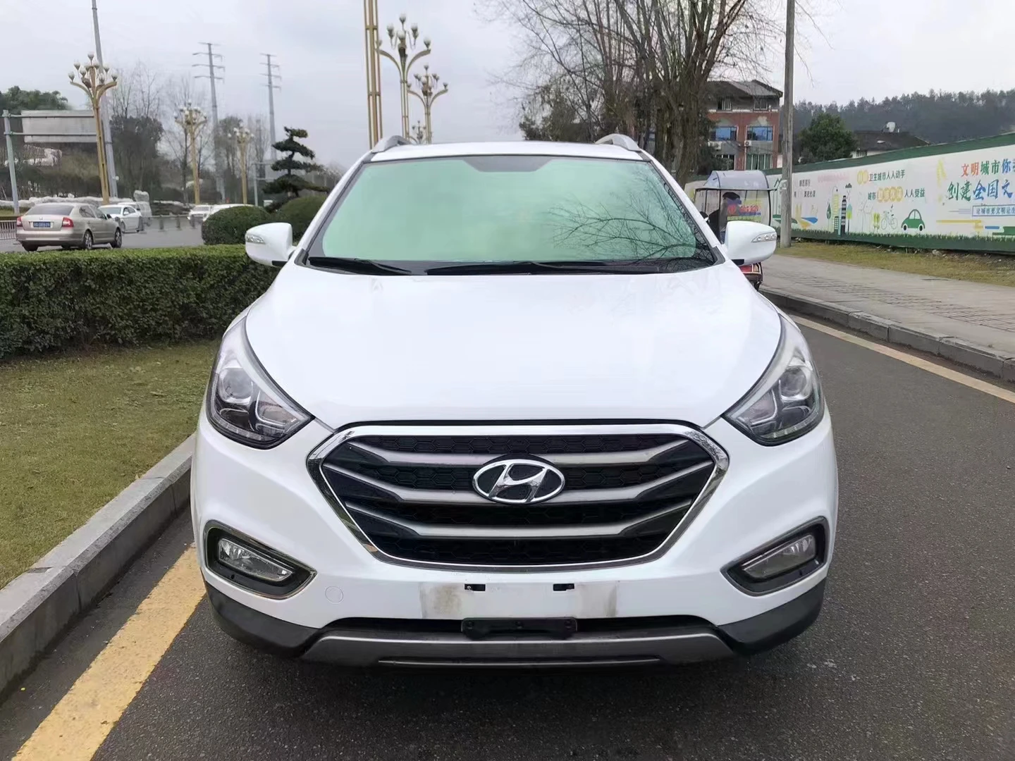 Hyundai tucson 2017 in good condition car used