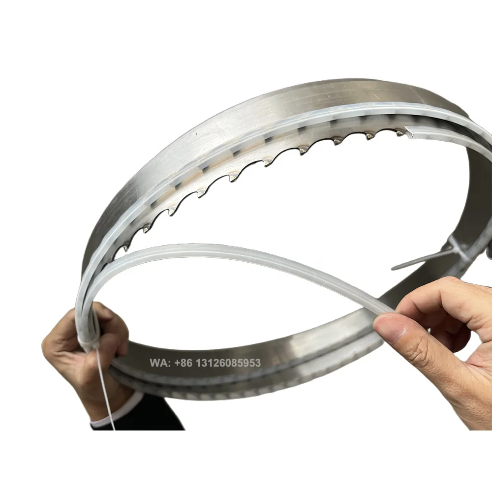 Saw mill portable sawmill horizontal vertical band saw wood cutting stellite carbide band saw blade for hardwood softwood