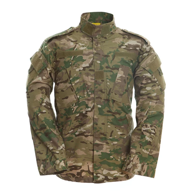 Military  Camouflage Army Combat Uniform Made By Rip-Stop Fabric