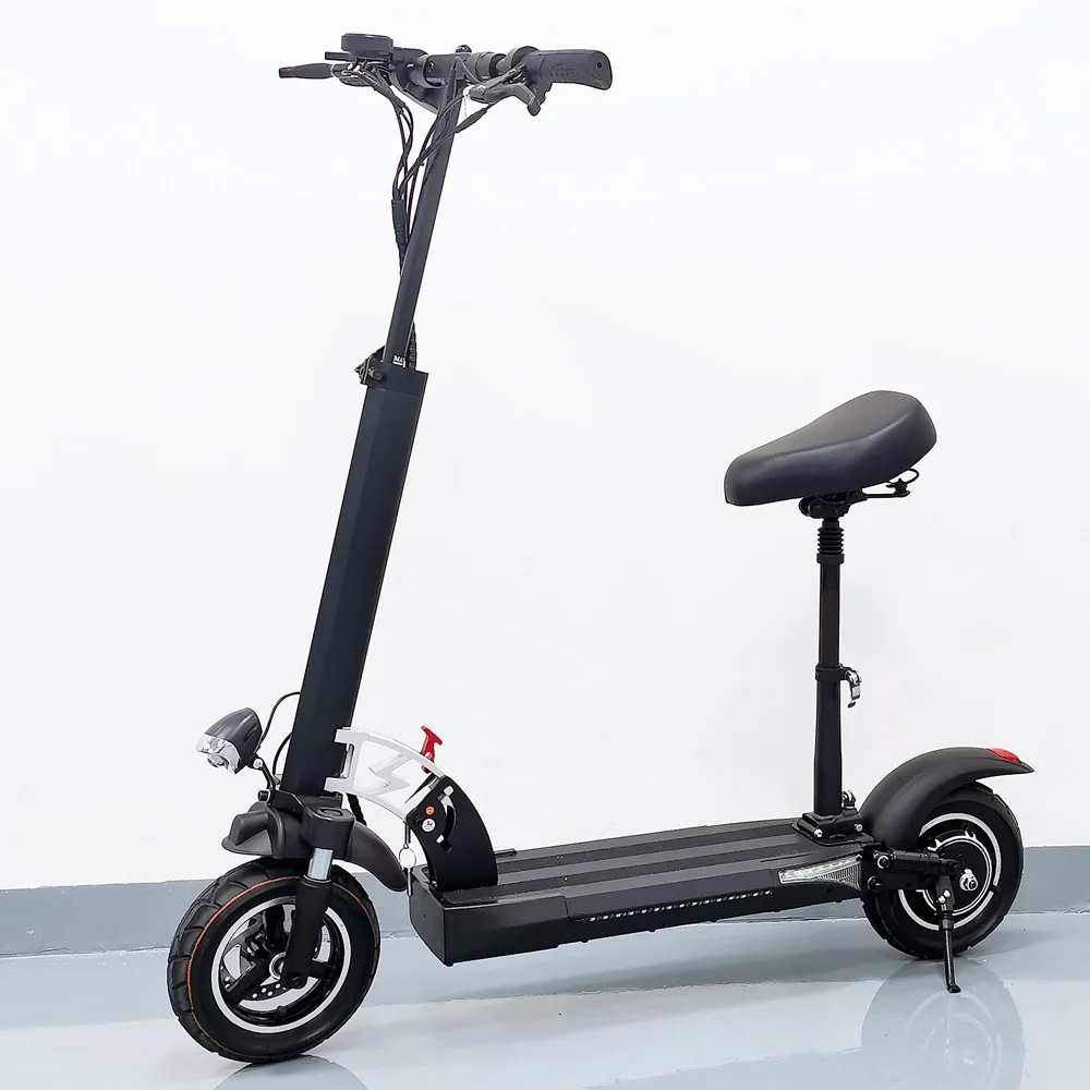 Wholesale High Quality Cheap Hot Sale 800W Two Wheels E Scooter Moped Electrico Foot Kick Foldable Electric Mobility Scooter