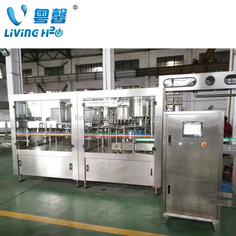 Bottled water production line equipment automatic filling machine water filtration equipment