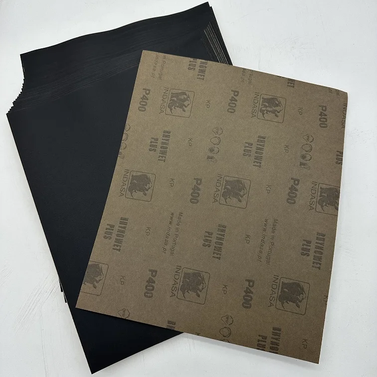 Wholesale Aluminum Oxide Silicon Carbide Abrasive Paper water Sandpaper Sheet For Car Body Polishing