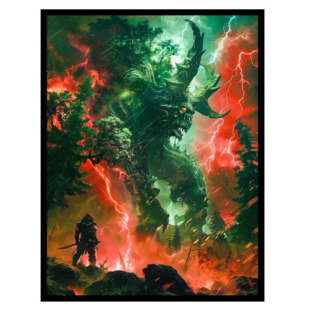 Custom Clear Standard Size Card Magic The Gathering MTG Sports Penny Pokemon Trading Print Art Card Sleeves