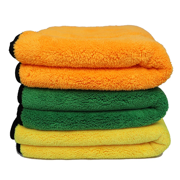 Custom quick dry microfiber towel car detailing cleaning cloth